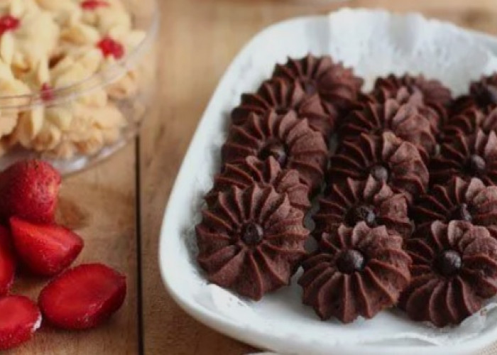 Resep Kue Cokelat Semprit Lembut dan Renyah, Camilan Manis yang Mudah Dibuat