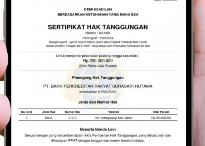 Mudah dan Cepat! Begini Cara Mendaftar Hak Tanggungan Elektronik (HT-El) hingga Roya