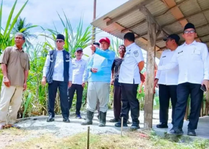 Bupati OKU Bangun Jalan 90 meter di Baturaja TImur