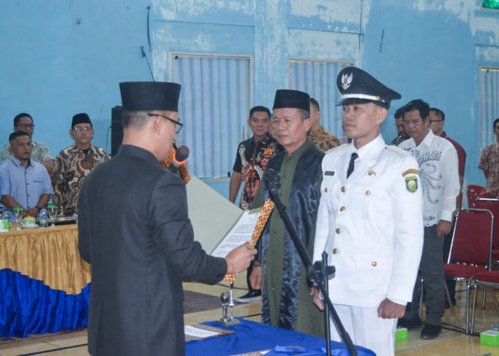 Pelantikan PAW Kades Tanjung Kemala OKU Resmi Digelar