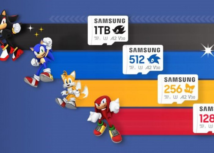 Samsung Rilis Kartu microSD Tangguh Bertema Sonic the Hedgehog