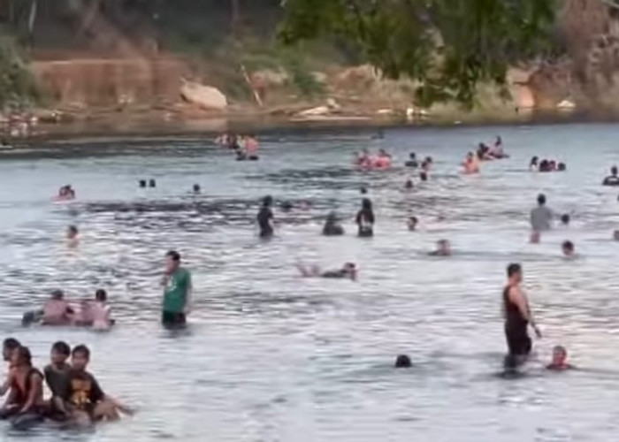 Polres OKU Minta Orang Tua Awasi Anak Saat Bermain di Sungai Ogan