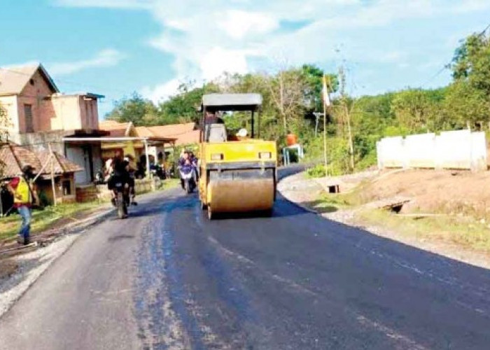 Jalan Poros Pampangan–Pangkalan Lampam Rampung, Waktu Tempuh Kini Lebih Cepat Satu Jam