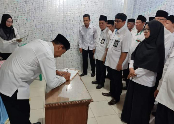 Kemenang OKU Selatan Kukuhkan BKM Bentuk Upaya Kembalikan Fungsi Masjid 