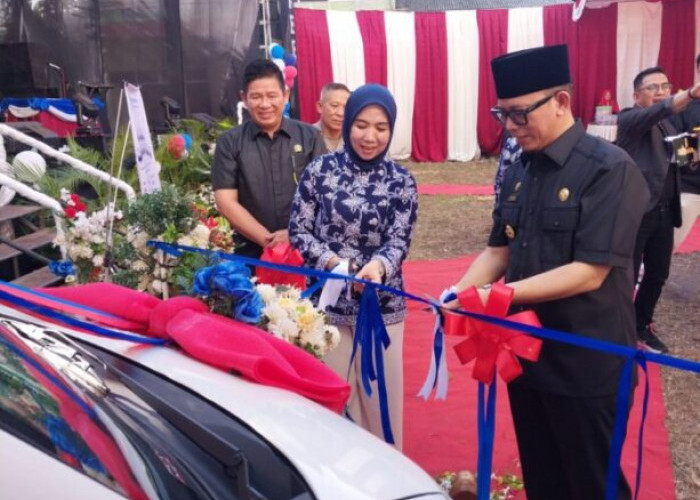 Mobil Kas Keliling BPR Baturaja Resmi Mengaspal di HUT ke-8, Siap Layani Nasabah