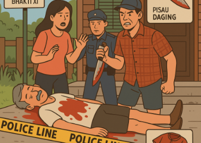 Dogol Tikam Rekan Hingga Tewas di OKU, Ini Kronologinya