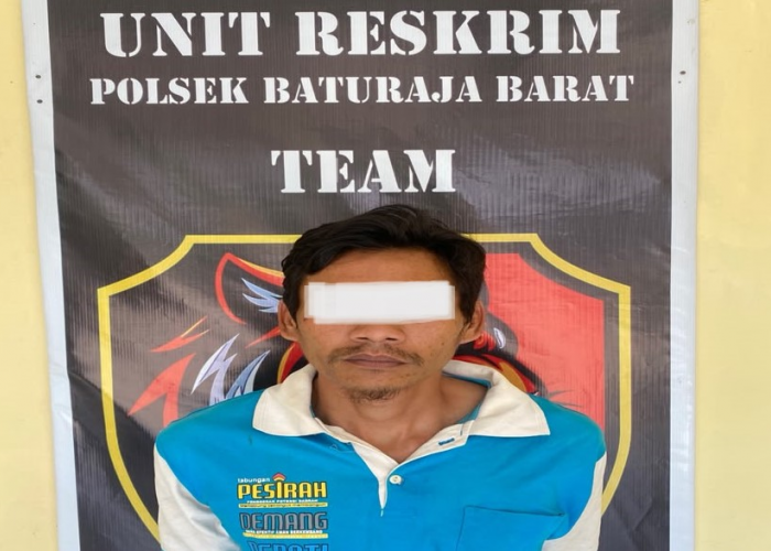 Ditangkap  Diduga Mencuri di Rumah Warga OKU 