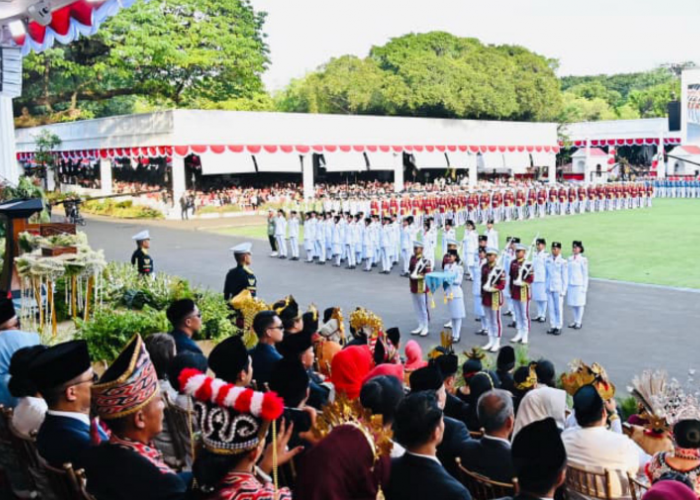 Menteri dan Wamen ATRBPN Ikuti Upacara Peringatan Hari Kemerdekaan ke-80 Republik Indonesia