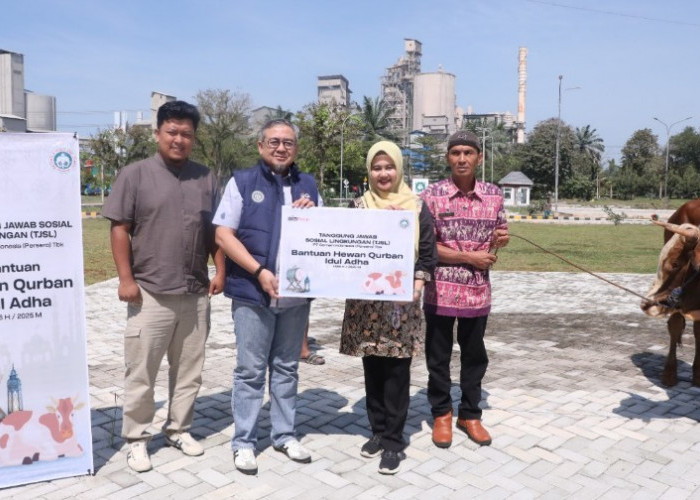 SMBR Salurkan 13 Ekor Sapi Kurban di Tiga Wilayah Operasional