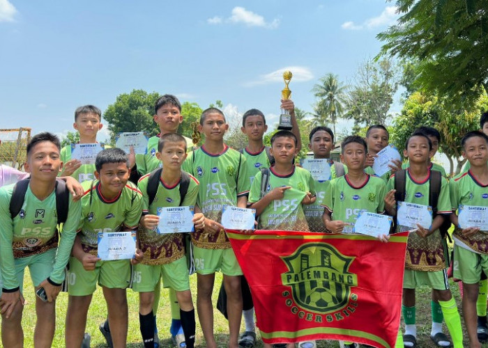 SSB Palembang Soccer Skill Raih Juara 2 Pada  Turnamen Sepak Bola Bekang Sriwijaya 2024 U-13