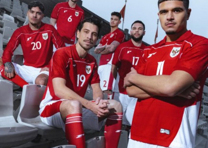 Jersey Baru Timnas Indonesia 2025 Resmi Diluncurkan!