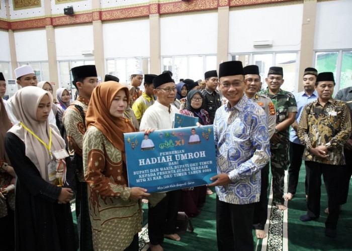 MTQ XI OKU Timur 2025 Resmi Ditutup, Martapura Raih Juara Umum