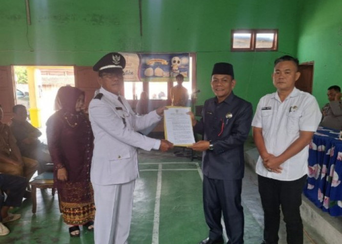 Sopian Resmi Dilantik sebagai Pjs Kepala Desa Tanjung Raya