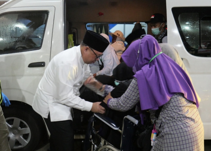 Jemaah Kloter 11 Palembang Tiba, Haji 2024 Berjalan Lancar dengan Pelayanan Prima
