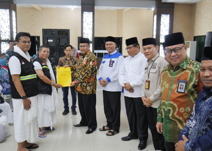 Sisakan 1 Kloter Jemaah Calon Haji Embarkasi Palembang, Ini Pesen Kemenag OKU Kepada Jemaah