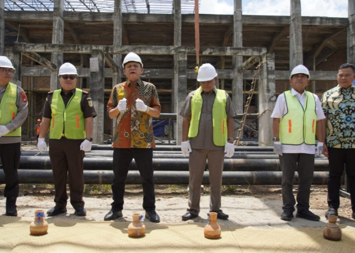 Pembangunan Gedung Olahraga Martapura Fase 3 Resmi Dimulai