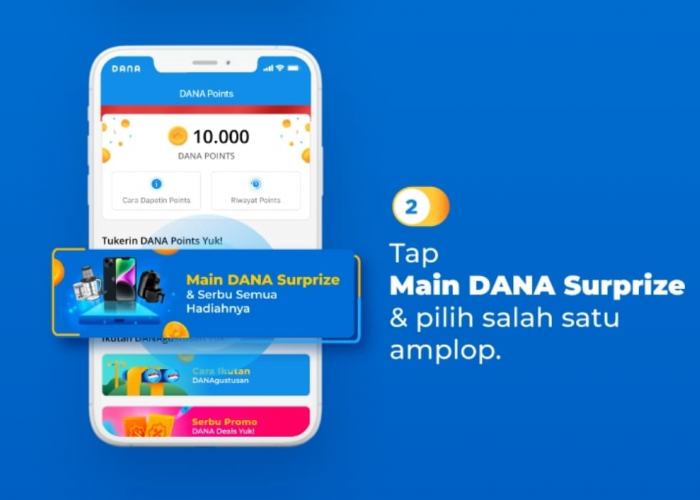 Main Saldo Dana Surprize, Bisa Kamu Dapatkan Setiap Hari Gratis Hadiah Ratusan Juta