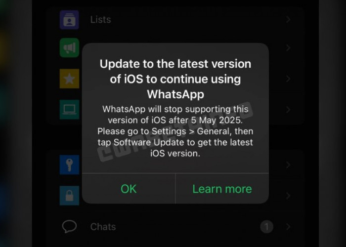 WhatsApp Stop Dukungan untuk iPhone 6 Plus dan Model Lama Mulai Mei 2025