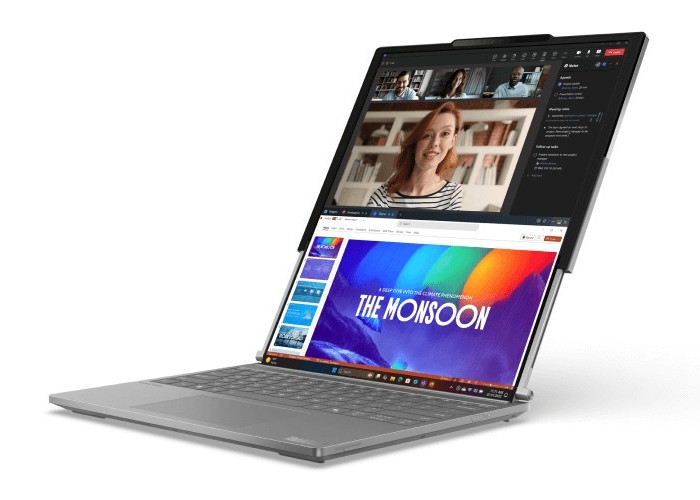 Lenovo ThinkBook Plus, Laptop Layar Gulung Pertama di Dunia Bakal Rilis di CES 2025!