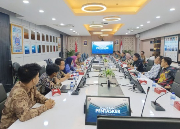 Jajaki Dukungan Program Padat Karya dan TKM ke Kemenaker RI