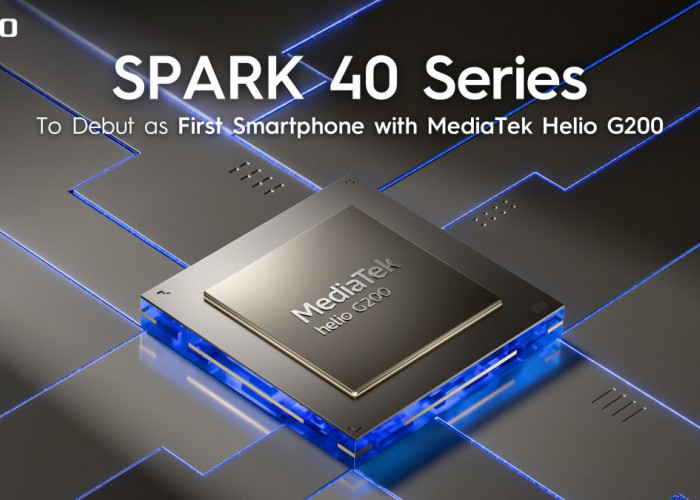 Tecno Spark 40 Pro+ Bakal Jadi HP Pertama yang Pakai Chipset Helio G200