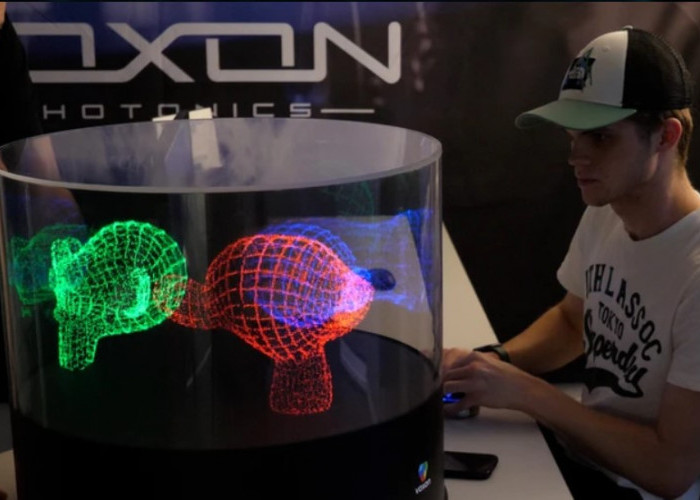 VX2-XL Teknologi Hologram 3D yang Bikin Dunia Digital Makin Keren