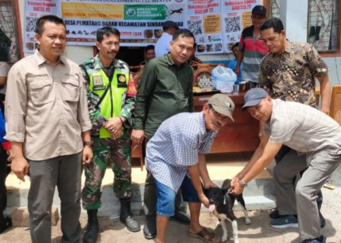 Cegah Rabies, Dinas Peternakan OKU Selatan Sediakan Vaksinasi Gratis