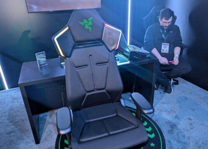 Razer Pamer Kursi Gaming Masa Depan di CES 2026, Bisa Getar dan Bikin Game Terasa Nyata