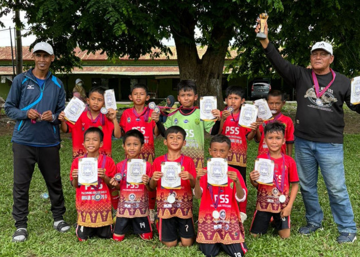 Kembali Ukir Prestasi, SSB PSS Juara 3 Turnamen Sepak Bola Bekang Sriwijaya