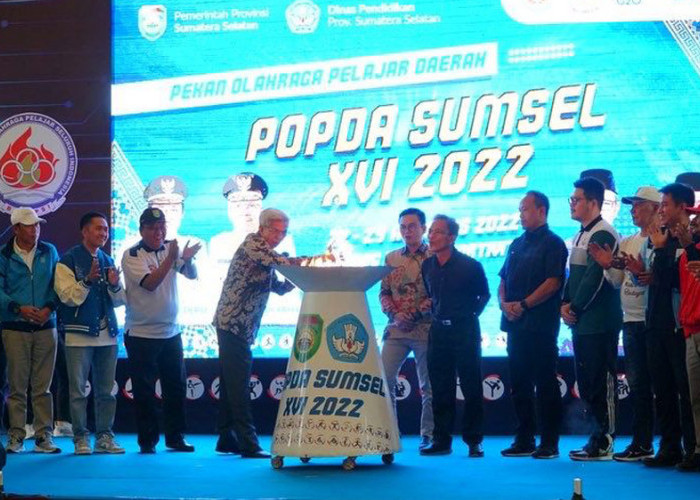 Tutup Popda XVI, Ajak Masyarakat Sukseskan Popnas 2023 di Sumsel