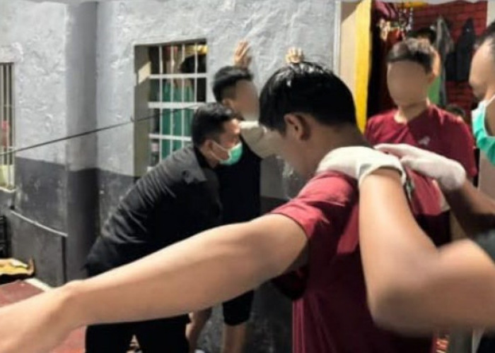 Cegah Gangguan Keamanan, Lapas Kelas IIB Muaradua Lakukan Razia Malam