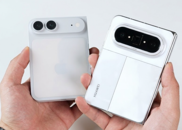 iPhone Fold vs Huawei Pura X Max Desainnya Mirip Banget! 