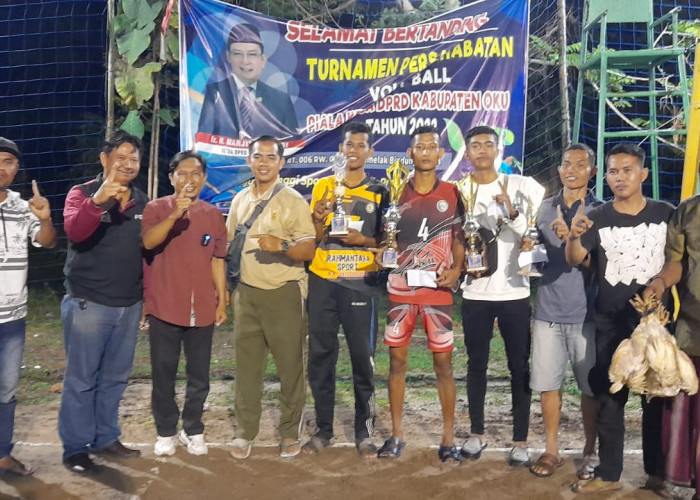 Pandawa Batumarta Juarai Turnamen Volly Ball Piala Ketua DPRD OKU 