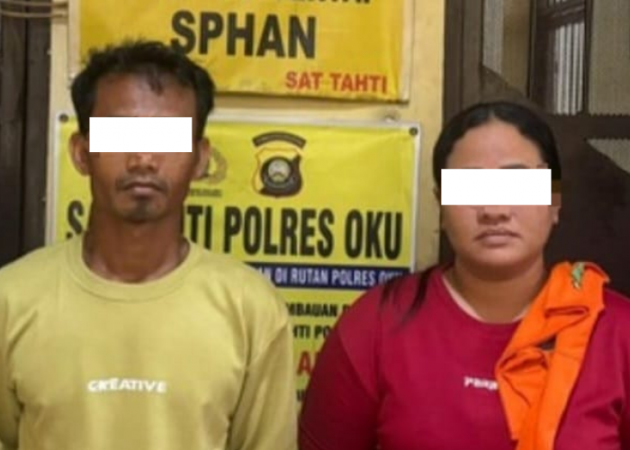 Pasutri Diduga Tipu Warga OKU Dibekuk Polisi Berada di Riau