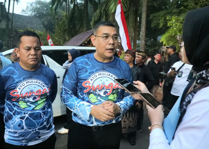 Hadiri Gerakan Nasional “AYO Muliakan Sungai”, Wamen Ossy: Memuliakan Sungai Berarti Memuliakan Negara