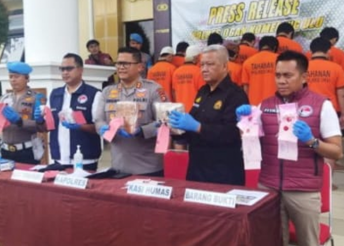 Ganja 1,5 Kg dan Tembakau Terlarang Gagal Beredar di OKU, Pelaku terancam Hukuman Seumur Hidup?