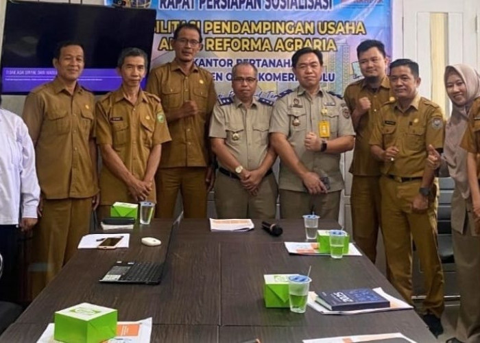 Kantor Pertanahan OKU Siapkan Sosialisasi Reforma Agraria 2025