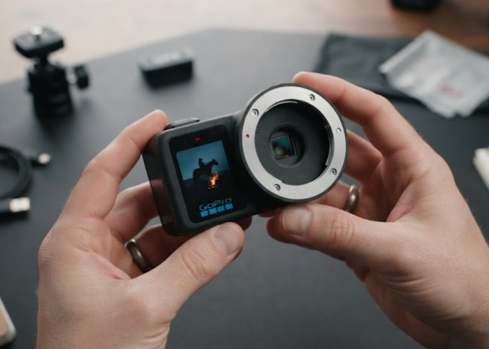 GoPro MISSION 1 PRO ILS Kamera Aksi Pertama yang Bisa Ganti-ganti Lensa Kayak Kamera Mirrorless! 