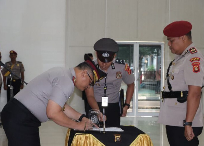 AKP Nasron Resmi Nahkodai Reskrim Polres OKU