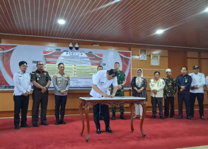 OKU Selatan Deklarasi Batasi Hiburan Malam, Satgas TNI-Polri Siap Tegakkan Aturan