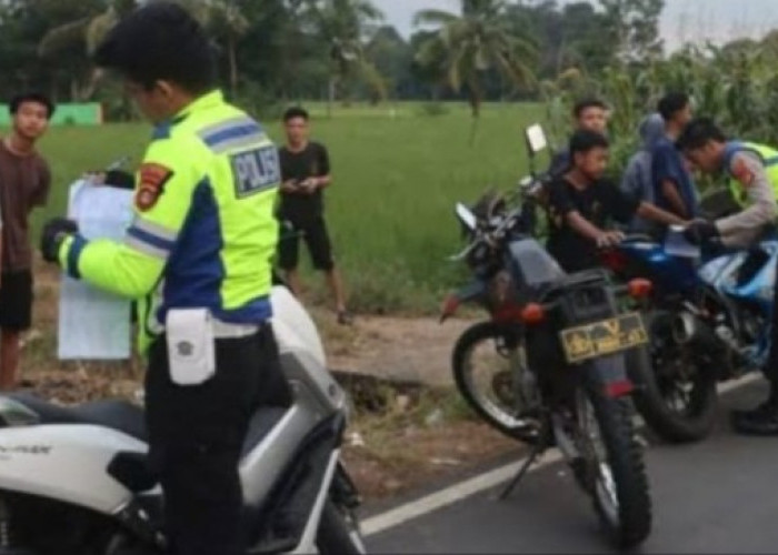 Cegah Aksi Balap Liar, Satlantas OKU Selatan Gencarkan Razia dan Edukasi