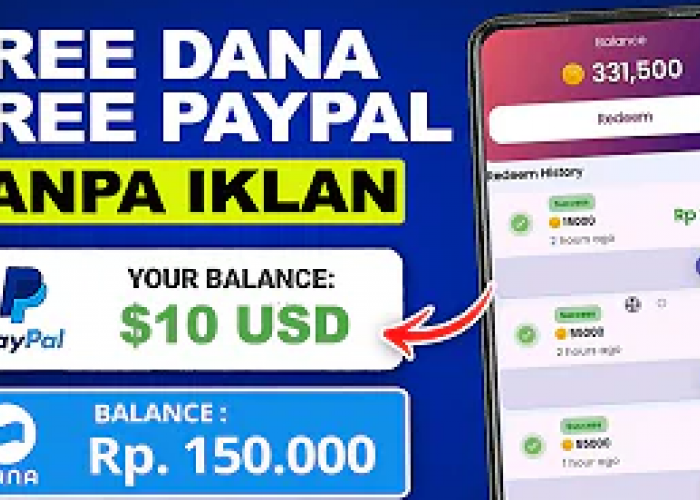 Link Penghasil Uang Saldo Dana dan Paypal