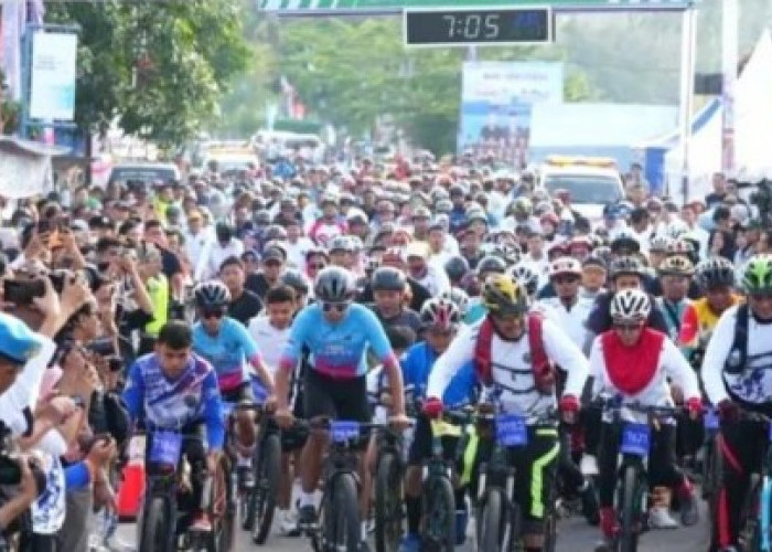 Ribuan Goweser Padati Danau Ranau, SRGF 2025 Dongkrak Pariwisata dan Ekonomi Lokal