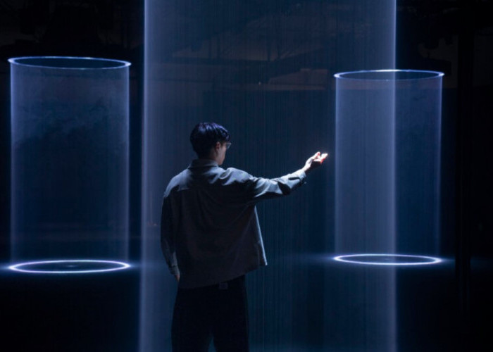 Lucida, Cahaya Interaktif dari Google dan Lachlan Turczan Bikin Takjub di Milan Design Week 2025