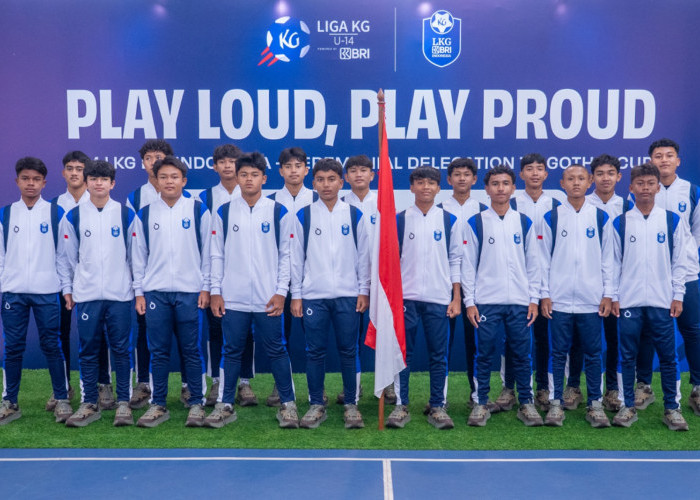 BRI dan Liga Kompas Melepas Keberangkatan Tim LKG BRI ke Piala Dunia Remaja “Gothia Cup” di Swedia