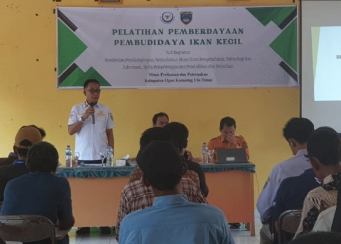 Tingkatkan Kemampuan, Gelar Pelatihan Pemberdayaan Pembudidaya Ikan 