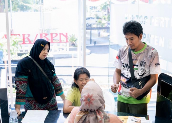PELATARAN Hadir di 107 Kantah, Warga Kini Bisa Urus Sertipikat Lebih Fleksibel