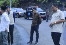 Safari Jumat di Kisam Tinggi, Bupati OKU Selatan Tinjau Sekolah dan Jalan Tebing Cipai
