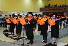 289 Lulusan Universitas Baturaja Program Magister Angkatan VIII dan Sarjana Angkatan XXXVI Resmi Diwisuda 