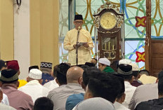 Bupati dan Wakil Bupati OKU Sholat Ied di Islamic Center Baturaja